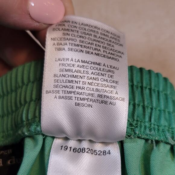 Lot of 2 Alfred Dunner Studio Capri Pants 18P Classic Fit Green Tan New With Tag - Picture 5 of 16